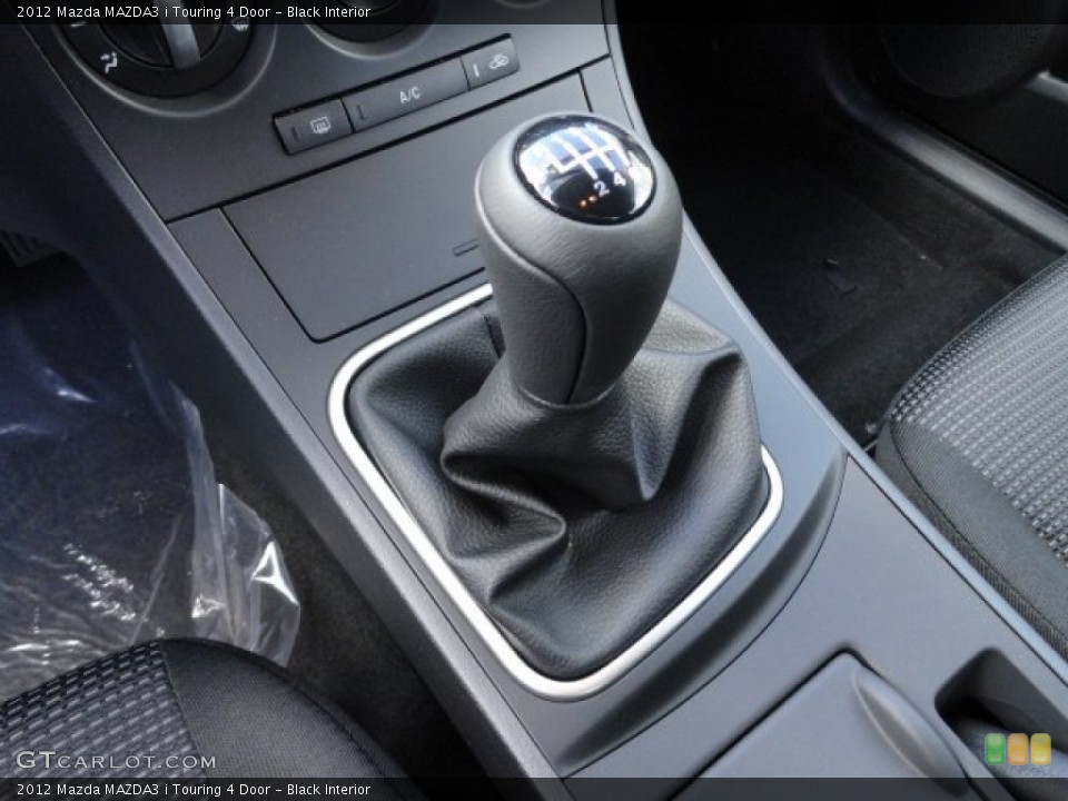 Black Interior Transmission for the 2012 Mazda MAZDA3 i Touring 4 Door #57757541