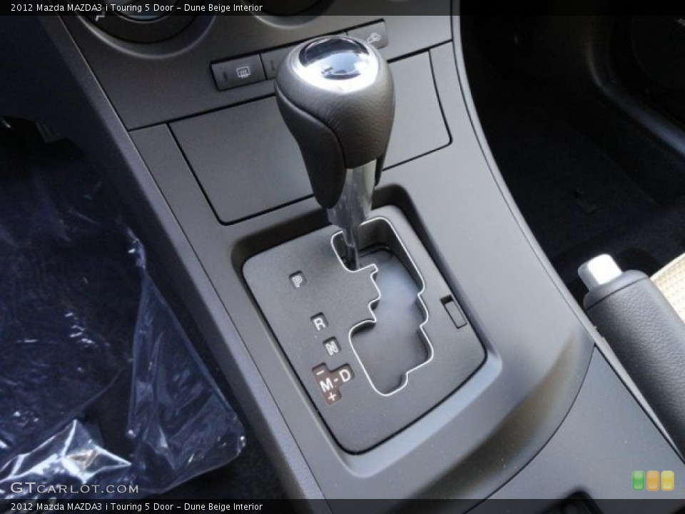 Dune Beige Interior Transmission for the 2012 Mazda MAZDA3 i Touring 5 Door #57758288