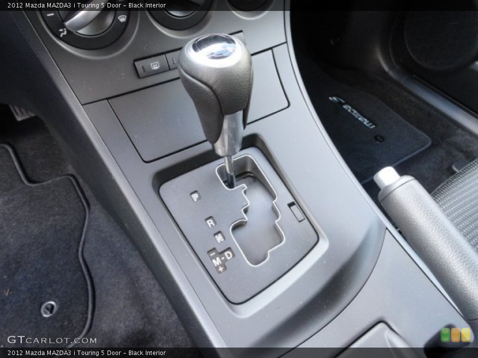Black Interior Transmission for the 2012 Mazda MAZDA3 i Touring 5 Door #57758810
