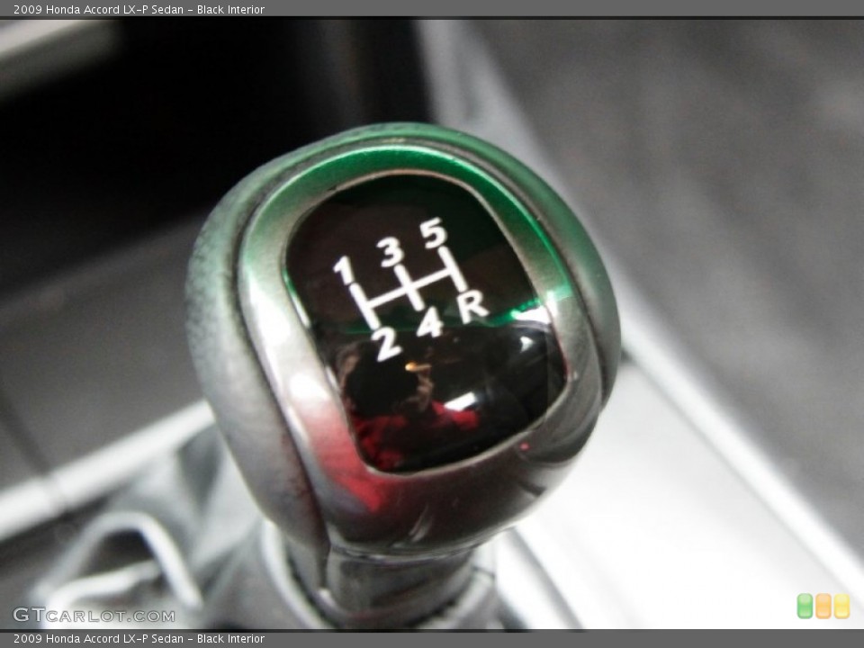 Black Interior Transmission for the 2009 Honda Accord LX-P Sedan #57759060