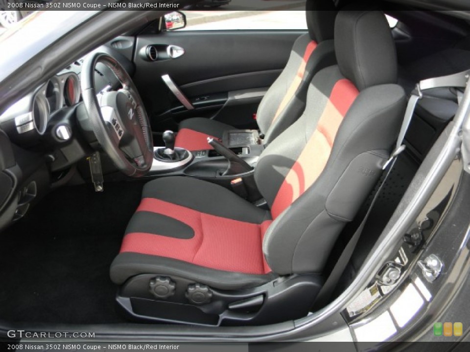 NISMO Black/Red Interior Photo for the 2008 Nissan 350Z NISMO Coupe #57761363