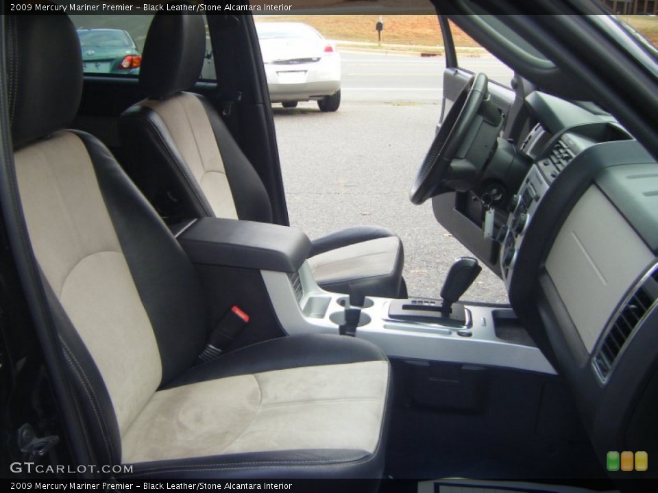 Black Leather/Stone Alcantara Interior Photo for the 2009 Mercury Mariner Premier #57762462