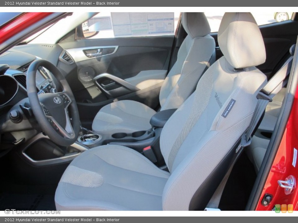 Black Interior Photo for the 2012 Hyundai Veloster  #57764124