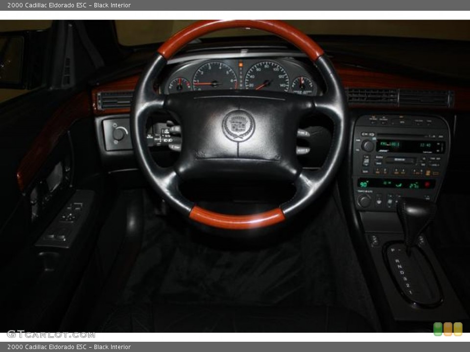 Black Interior Steering Wheel for the 2000 Cadillac Eldorado ESC #57765165