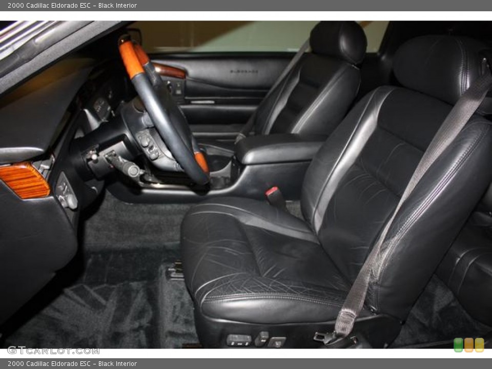 Black 2000 Cadillac Eldorado Interiors