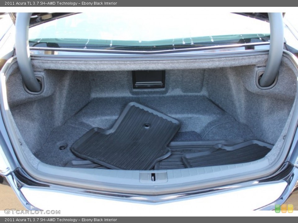 Ebony Black Interior Trunk for the 2011 Acura TL 3.7 SH-AWD Technology #57765486