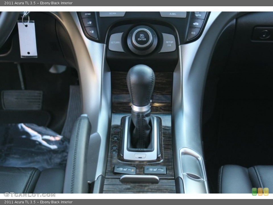 Ebony Black Interior Transmission for the 2011 Acura TL 3.5 #57765660