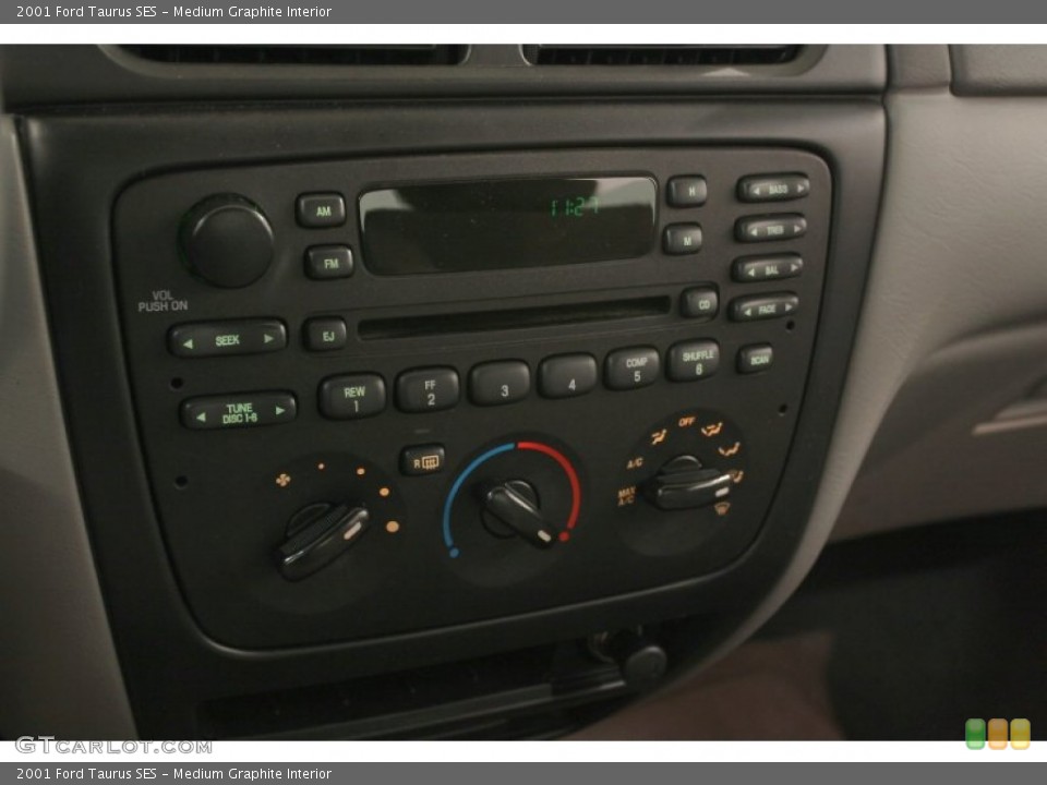 Medium Graphite Interior Controls for the 2001 Ford Taurus SES #57766368
