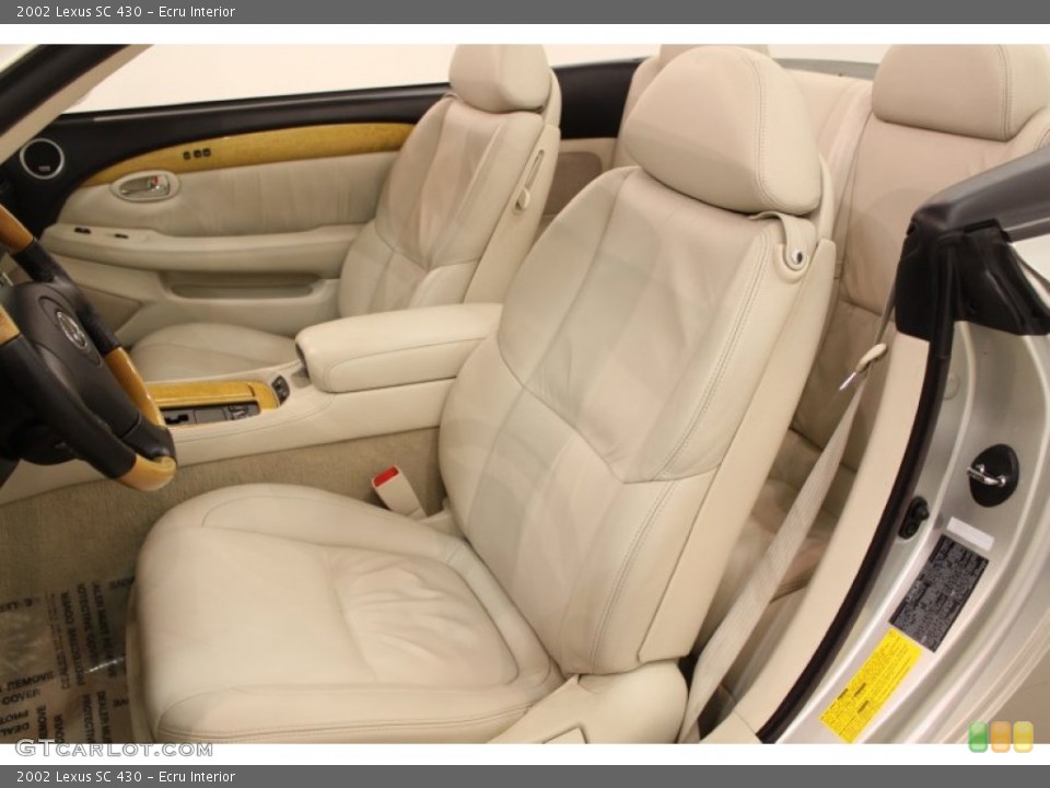Ecru Interior Photo for the 2002 Lexus SC 430 #57767097