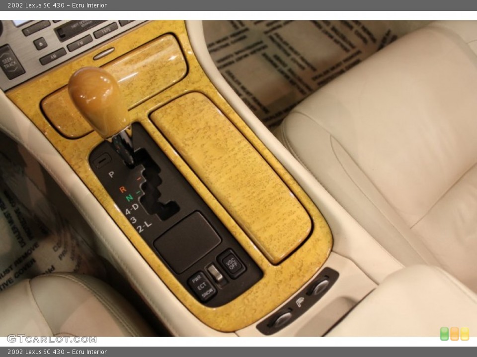 Ecru Interior Transmission for the 2002 Lexus SC 430 #57767149
