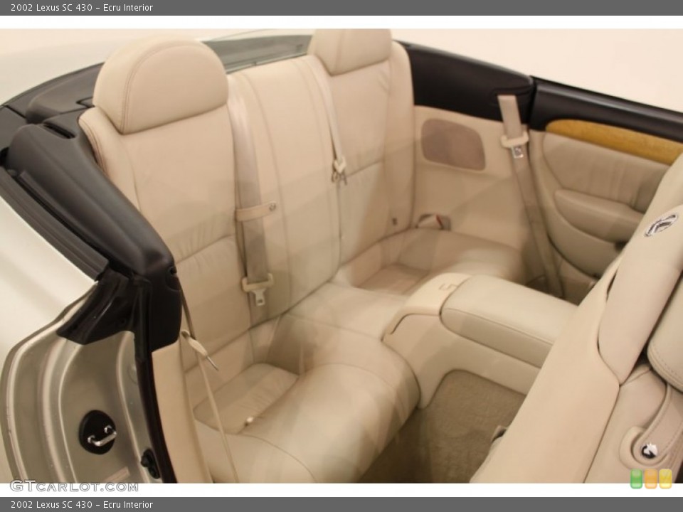 Ecru Interior Photo for the 2002 Lexus SC 430 #57767167
