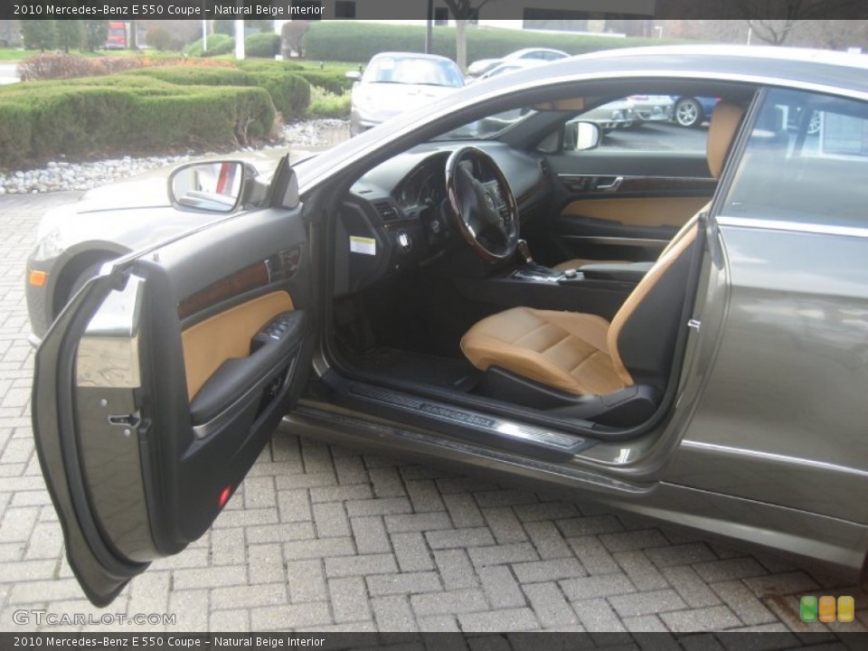 Natural Beige Interior Photo for the 2010 Mercedes-Benz E 550 Coupe #57769320