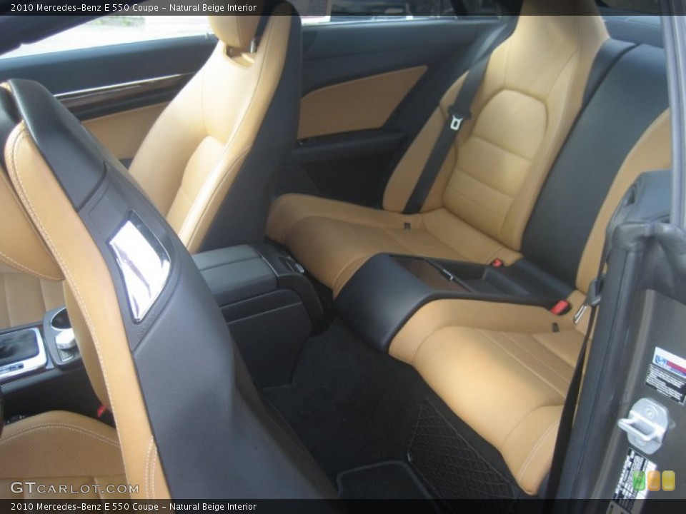 Natural Beige Interior Photo for the 2010 Mercedes-Benz E 550 Coupe #57769326