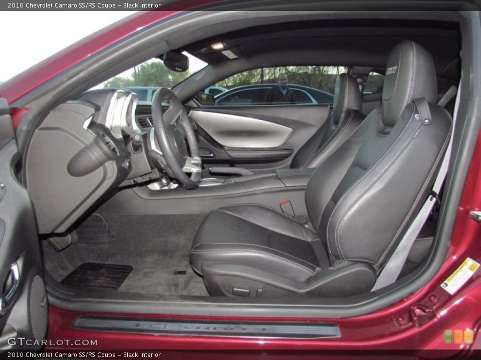 Black Interior Photo for the 2010 Chevrolet Camaro SS/RS Coupe #57772428