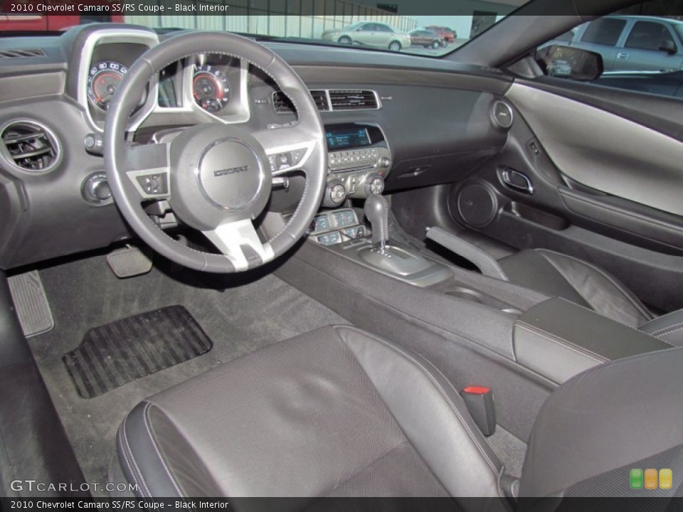 Black Interior Prime Interior for the 2010 Chevrolet Camaro SS/RS Coupe #57772449