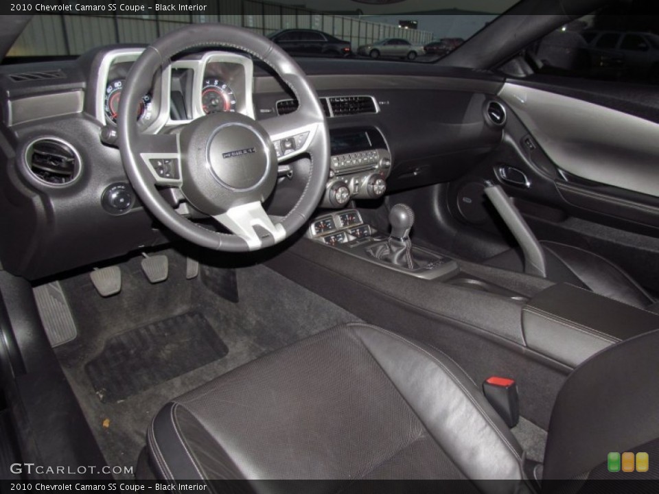 Black Interior Prime Interior for the 2010 Chevrolet Camaro SS Coupe #57772584