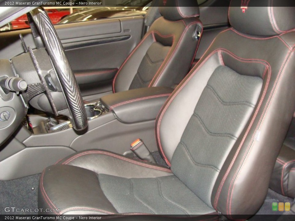 Nero Interior Photo for the 2012 Maserati GranTurismo MC Coupe #57772749