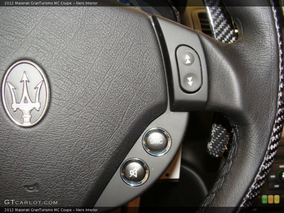 Nero Interior Steering Wheel for the 2012 Maserati GranTurismo MC Coupe #57772793