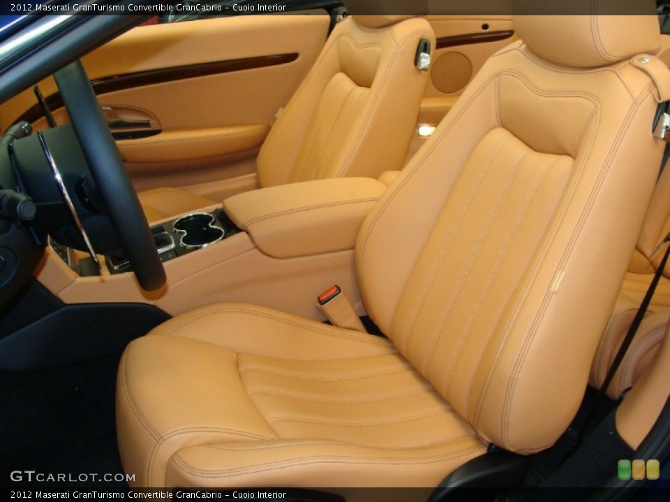Cuoio Interior Photo for the 2012 Maserati GranTurismo Convertible GranCabrio #57772941