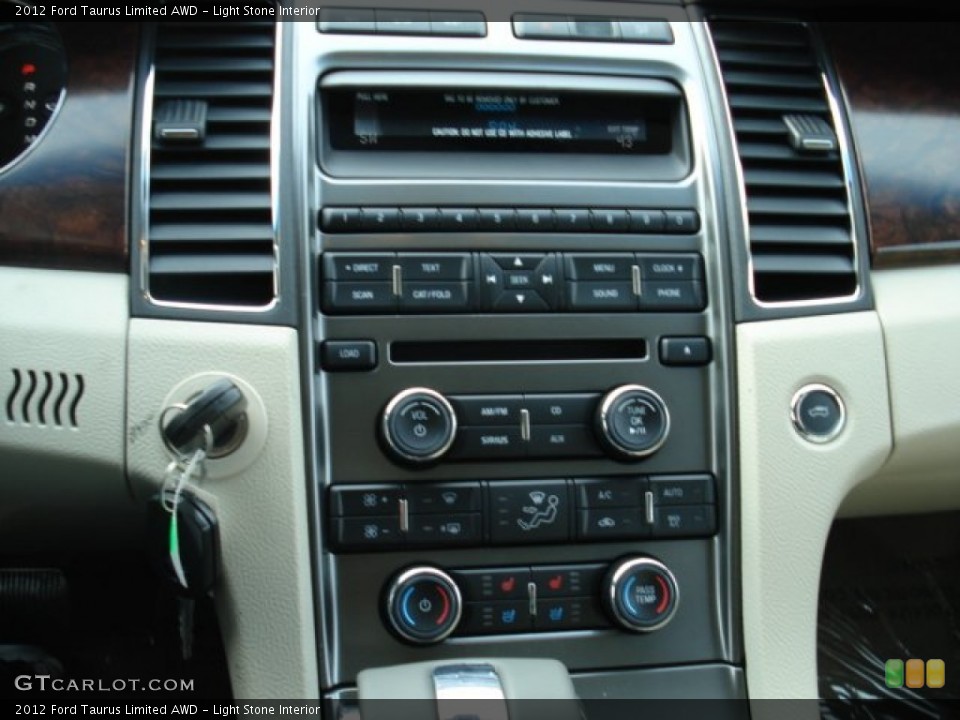 Light Stone Interior Controls for the 2012 Ford Taurus Limited AWD #57773709