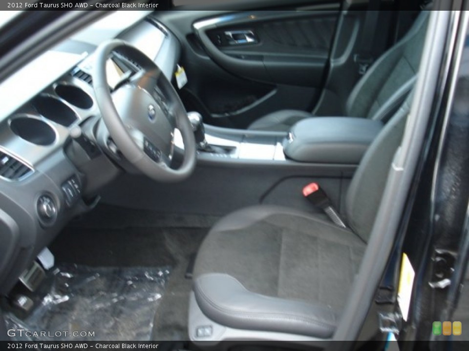 Charcoal Black Interior Photo for the 2012 Ford Taurus SHO AWD #57773793
