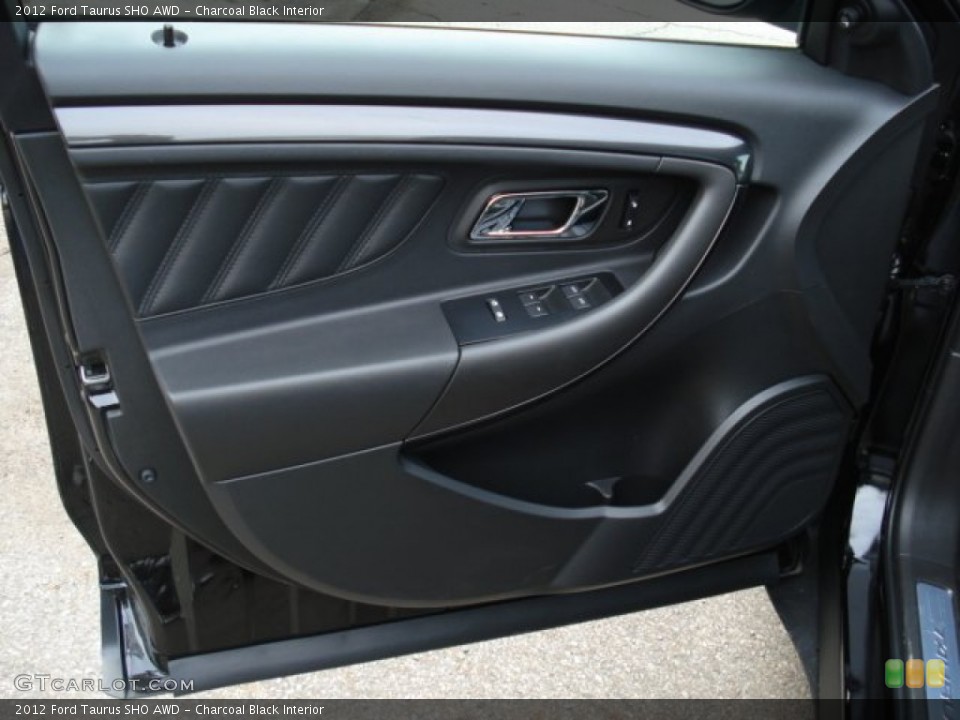 Charcoal Black Interior Door Panel for the 2012 Ford Taurus SHO AWD #57773799