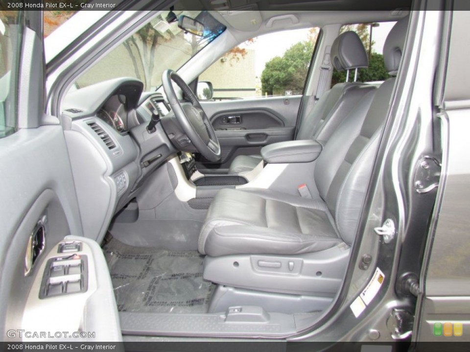 Gray Interior Photo for the 2008 Honda Pilot EX-L #57774444