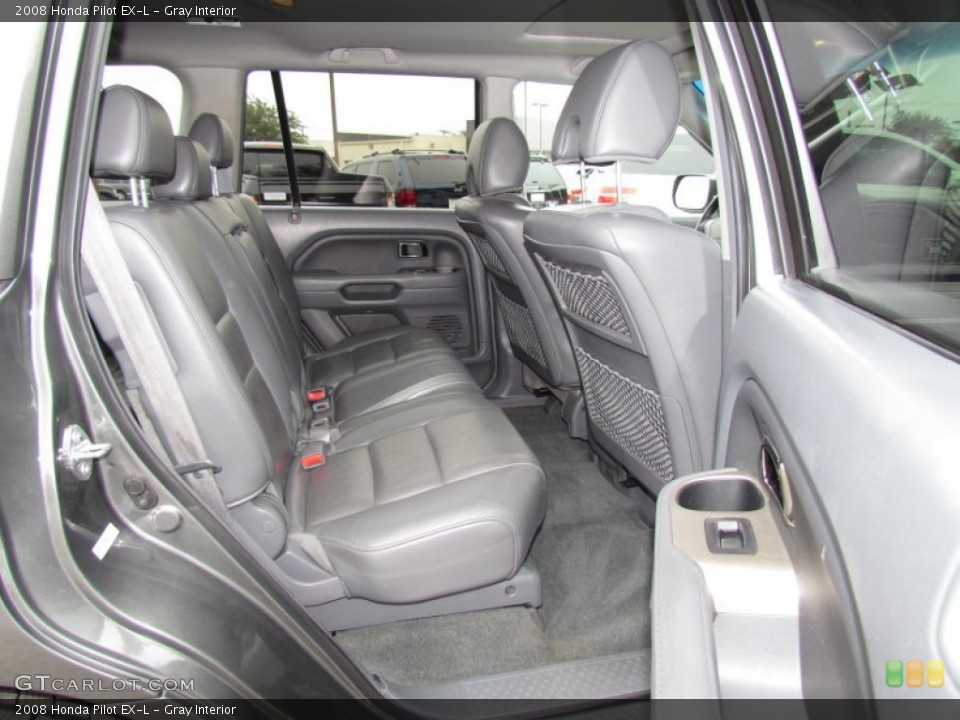 Gray Interior Photo for the 2008 Honda Pilot EX-L #57774459