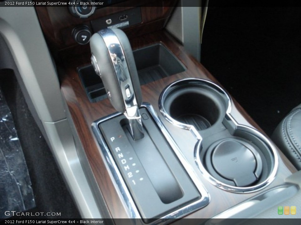 Black Interior Transmission for the 2012 Ford F150 Lariat SuperCrew 4x4 #57775596