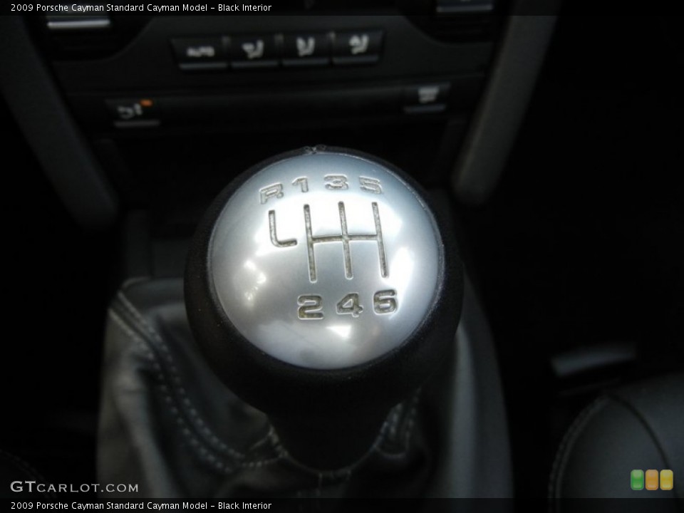 Black Interior Transmission for the 2009 Porsche Cayman  #57776612