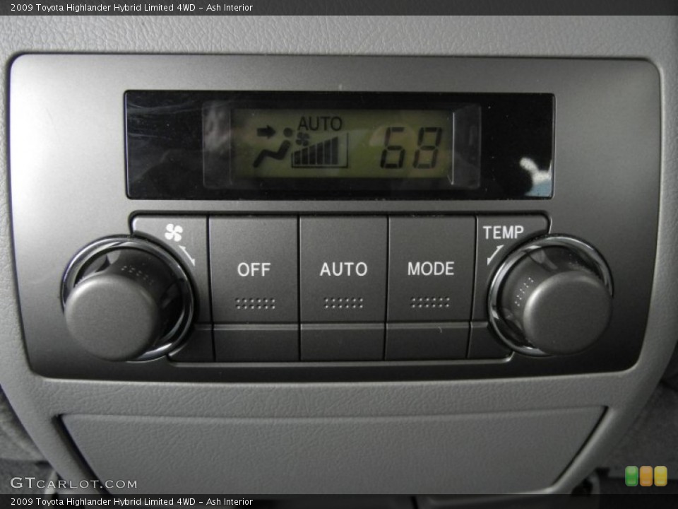 Ash Interior Controls for the 2009 Toyota Highlander Hybrid Limited 4WD #57776754