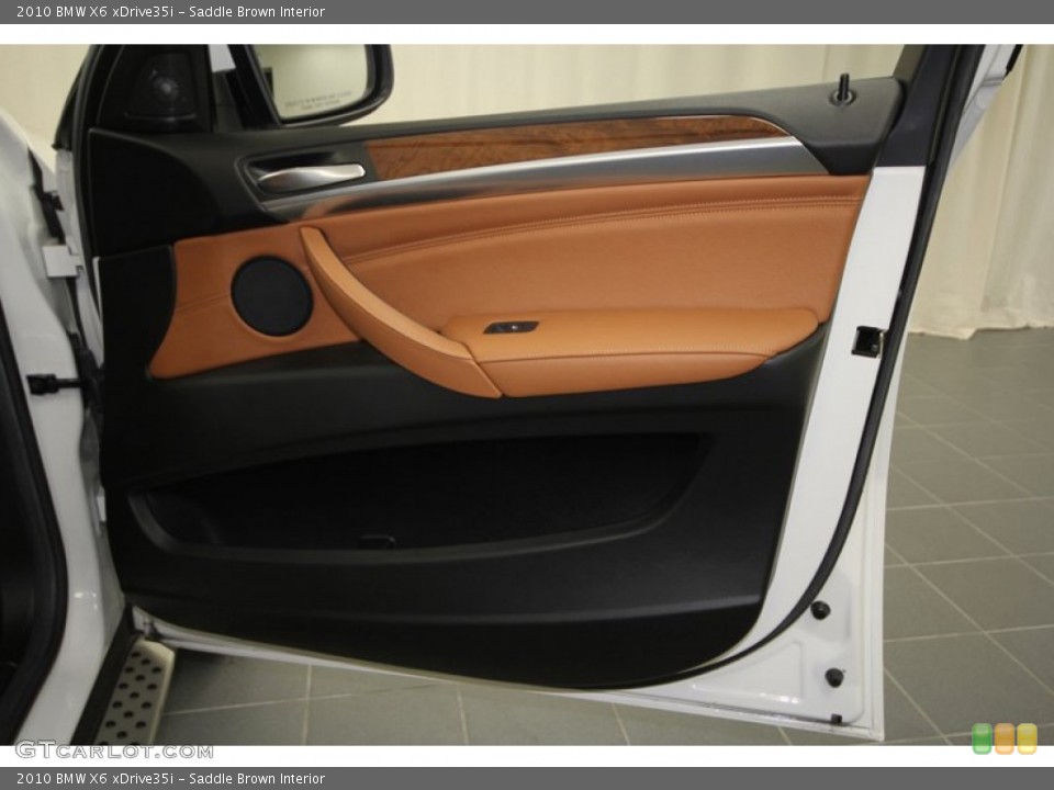 Saddle Brown Interior Door Panel for the 2010 BMW X6 xDrive35i #57777600