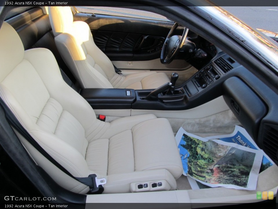 Tan 1992 Acura NSX Interiors
