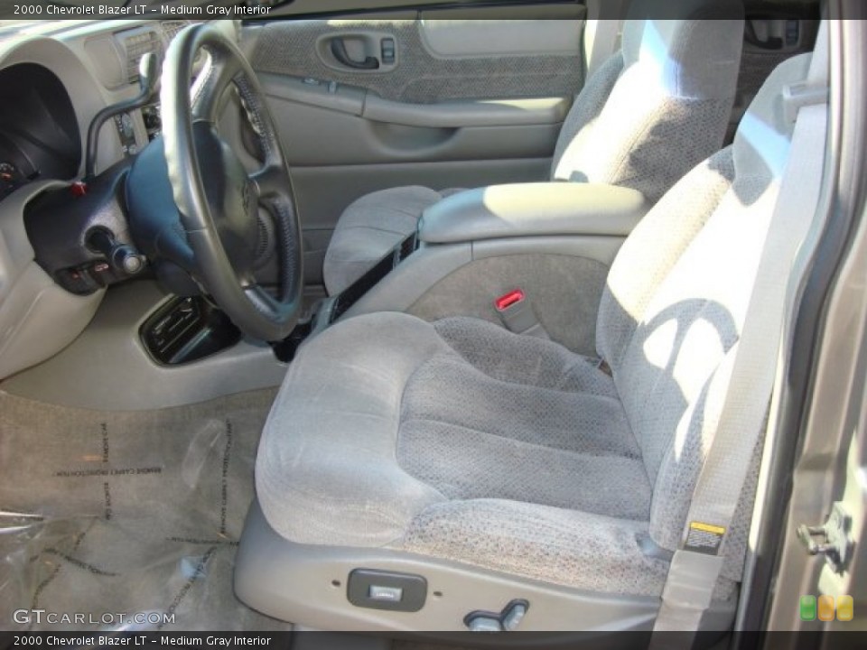 Medium Gray 2000 Chevrolet Blazer Interiors