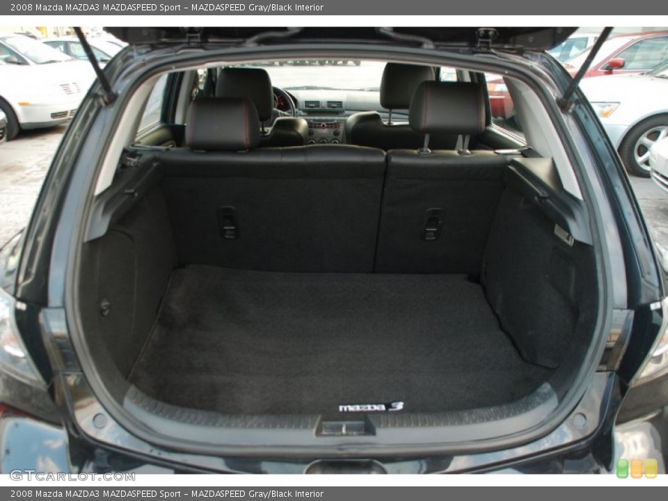 MAZDASPEED Gray/Black Interior Trunk for the 2008 Mazda MAZDA3 MAZDASPEED Sport #57781656