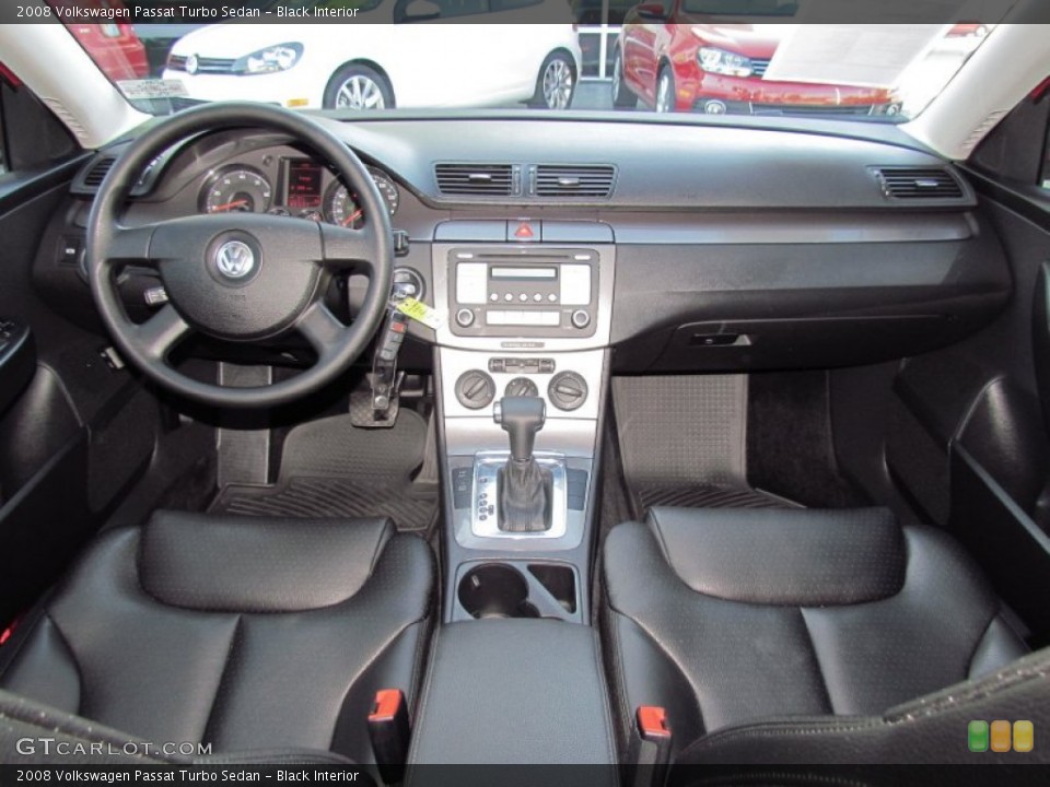 Black Interior Photo for the 2008 Volkswagen Passat Turbo Sedan #57782836