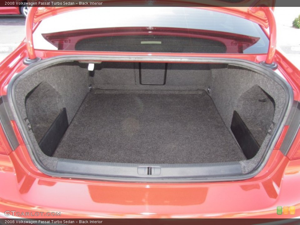 Black Interior Trunk for the 2008 Volkswagen Passat Turbo Sedan #57782868