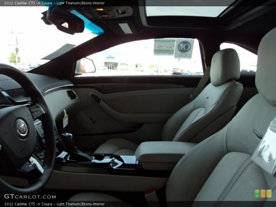 Light Titanium/Ebony Interior Photo for the 2012 Cadillac CTS -V Coupe #57784471