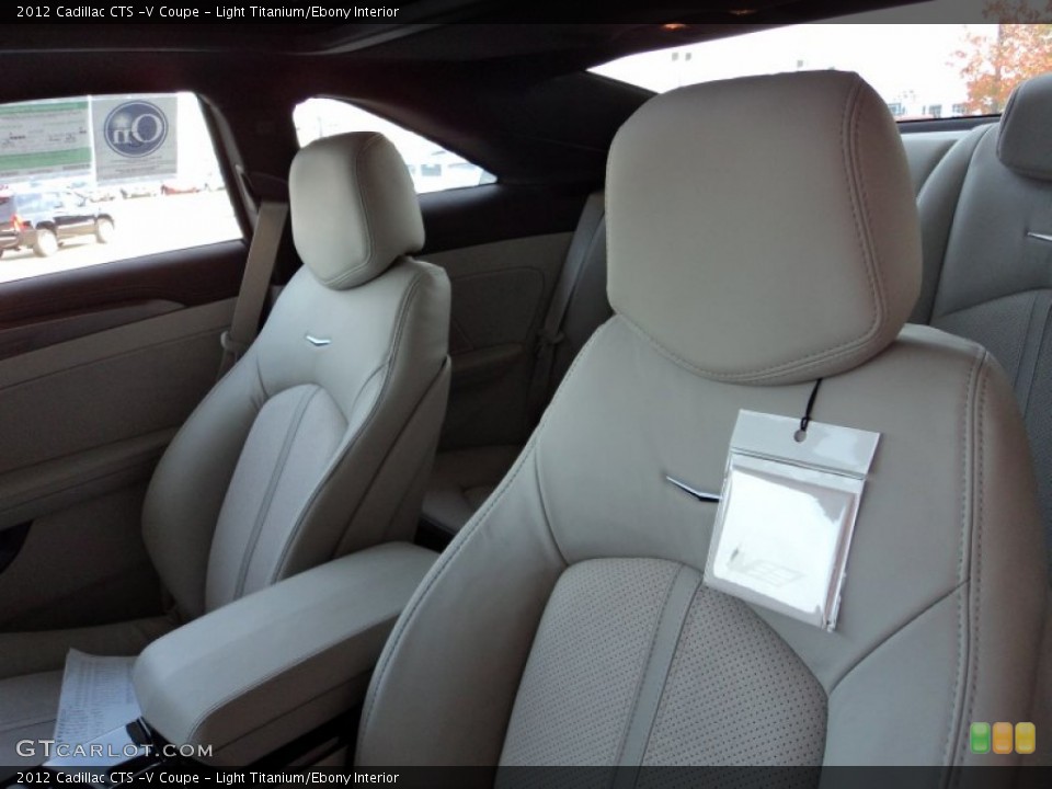 Light Titanium/Ebony Interior Photo for the 2012 Cadillac CTS -V Coupe #57784486