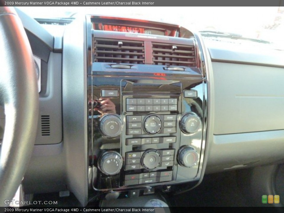 Cashmere Leather/Charcoal Black Interior Controls for the 2009 Mercury Mariner VOGA Package 4WD #57787400