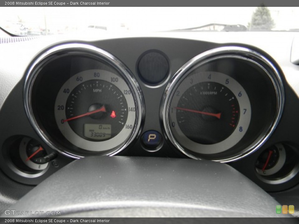 Dark Charcoal Interior Gauges for the 2008 Mitsubishi Eclipse SE Coupe #57788556