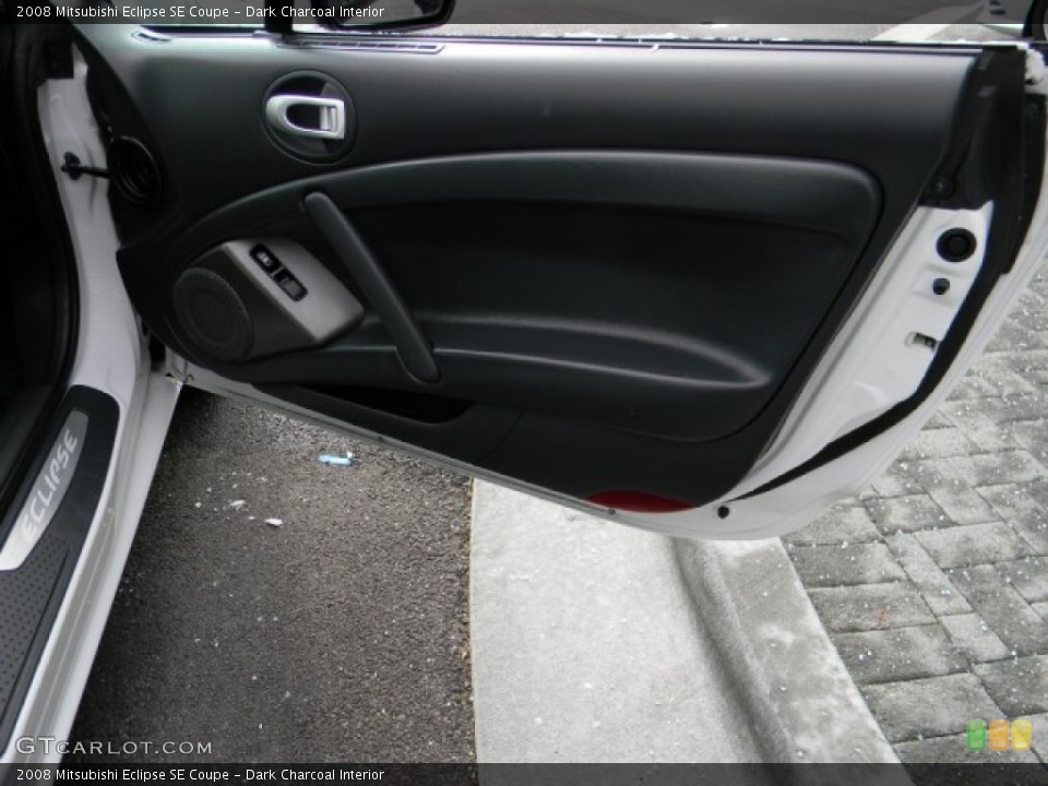 Dark Charcoal Interior Door Panel for the 2008 Mitsubishi Eclipse SE Coupe #57788611