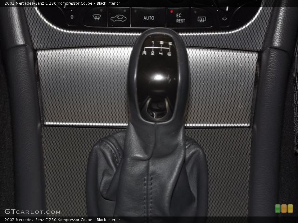 Black Interior Transmission for the 2002 Mercedes-Benz C 230 Kompressor Coupe #57790095