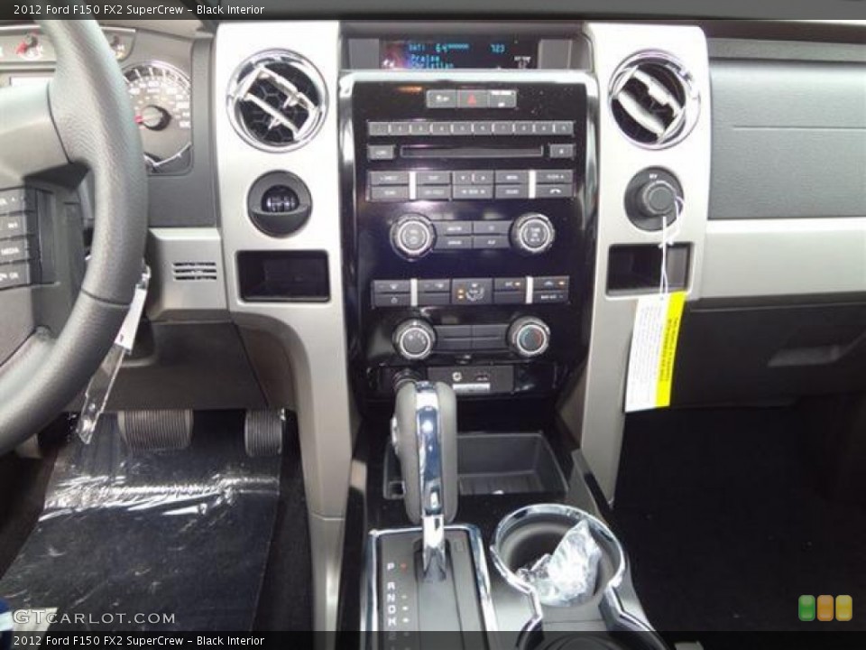 Black Interior Controls for the 2012 Ford F150 FX2 SuperCrew #57795401