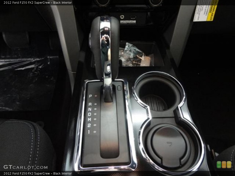 Black Interior Transmission for the 2012 Ford F150 FX2 SuperCrew #57795680