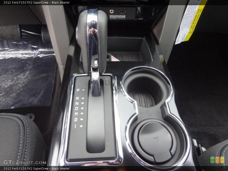 Black Interior Transmission for the 2012 Ford F150 FX2 SuperCrew #57796082