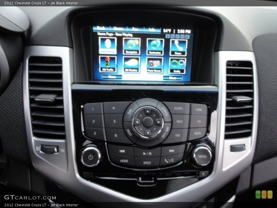 Jet Black Interior Controls for the 2012 Chevrolet Cruze LT #57797447