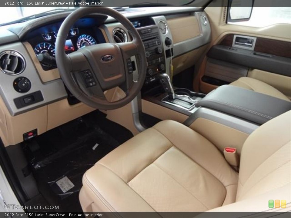 Pale Adobe Interior Photo for the 2012 Ford F150 Lariat SuperCrew #57798101