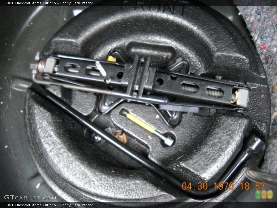 Ebony Black Interior Trunk for the 2001 Chevrolet Monte Carlo SS #57801839