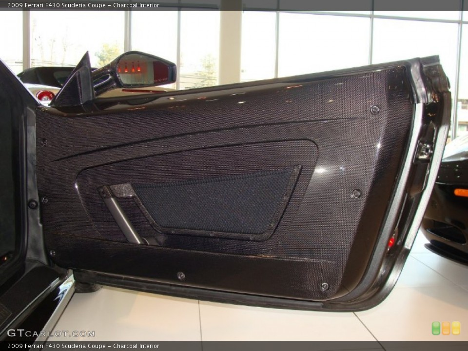 Charcoal Interior Door Panel for the 2009 Ferrari F430 Scuderia Coupe #57806135